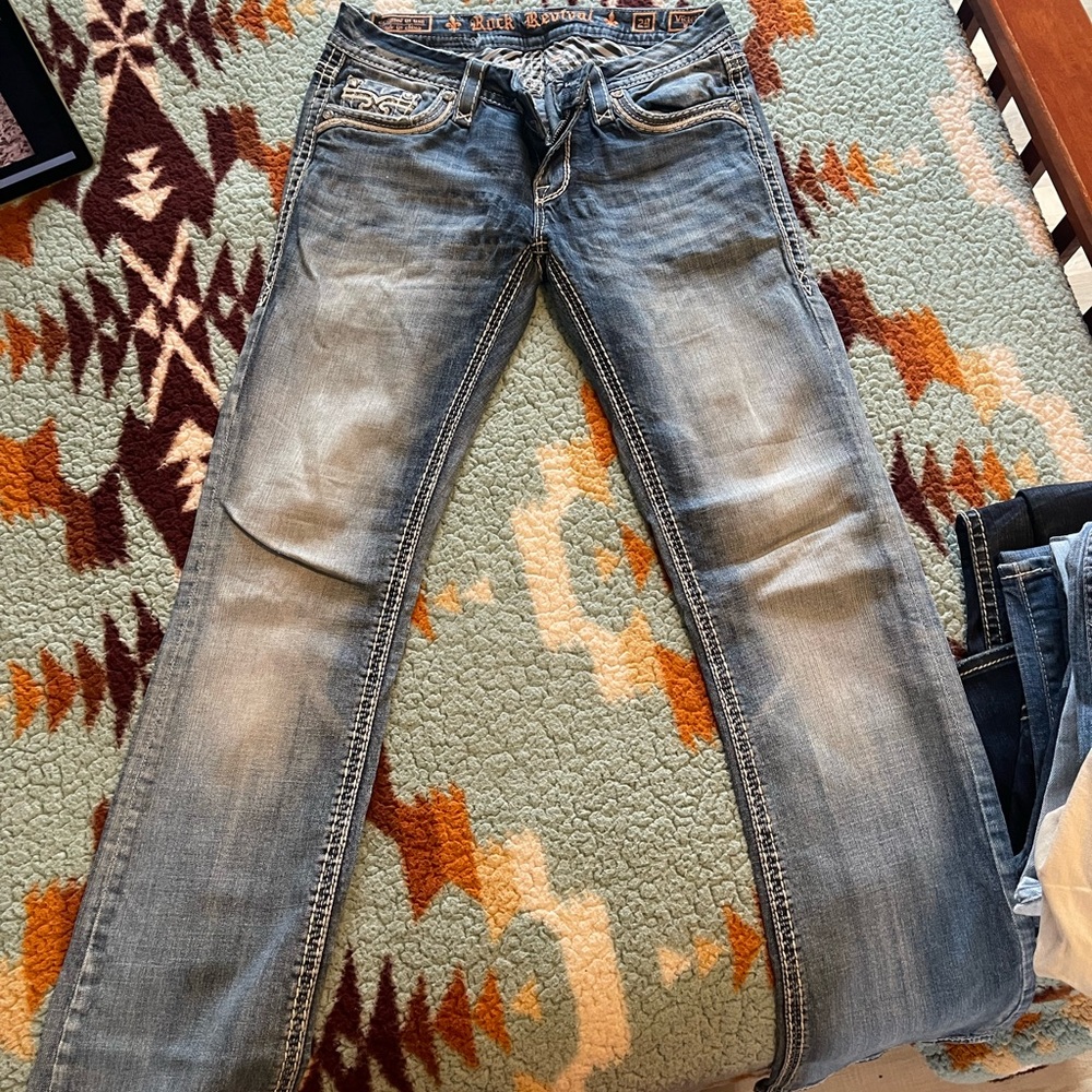 Rock Revival 29 XL boot cut jeans🌻